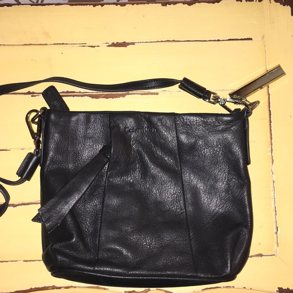 Calvin Klein small black cross body bag